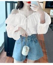 オフショルダーフリルトップス - select store mirror meオフショルダーフリルトップス248455141mirror meselect store mirror me248455141ピンク:S