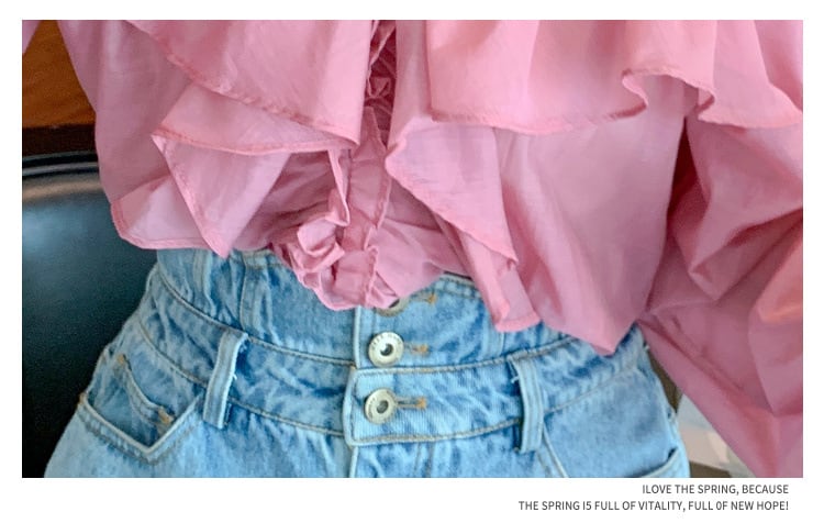 オフショルダーフリルトップス - select store mirror meオフショルダーフリルトップス248455141mirror meselect store mirror me248455141ピンク:S