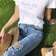 ＜ホワイト２点・パープル６点即納＞＜インスタグラマー様ご愛用＞Mirror.Me オリジナルロゴTシャツ　２色展開 - select store mirror me＜ホワイト２点・パープル６点即納＞＜インスタグラマー様ご愛用＞Mirror.Me オリジナルロゴTシャツ　２色展開194489041mirror meselect store mirror me194489041【即納】ホワイト