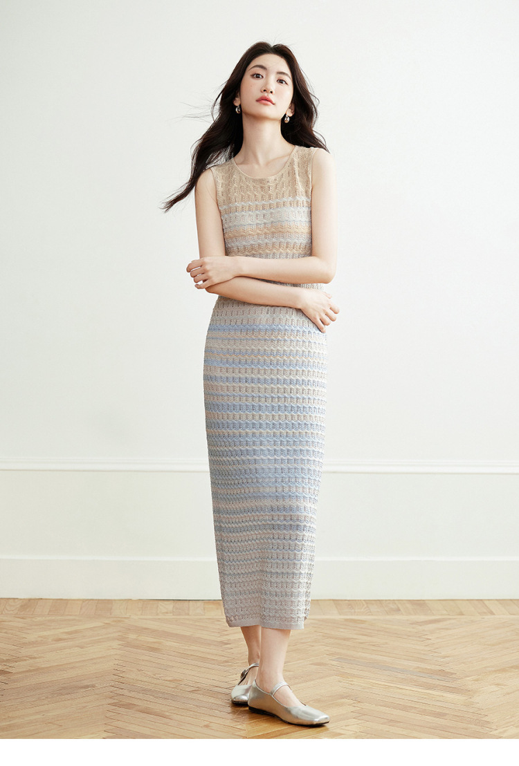 メッシュタイトワンピース