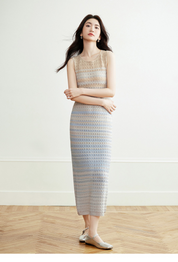 メッシュタイトワンピース