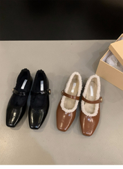 ベルベットふわもこメリージェーン