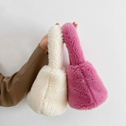 トレンドファーベアハンドバッグ　６色展開