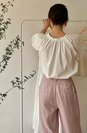 【大人気】２WAYオフショルダーランタンスリーブトップス　４色展開 - select store mirror me【大人気】２WAYオフショルダーランタンスリーブトップス　４色展開208511607mirror meselect store mirror me208511607ホワイト
