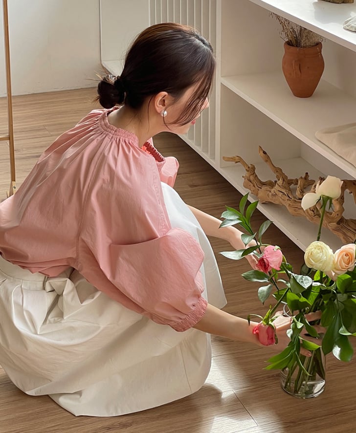 【大人気】２WAYオフショルダーランタンスリーブトップス　４色展開 - select store mirror me【大人気】２WAYオフショルダーランタンスリーブトップス　４色展開208511607mirror meselect store mirror me208511607ホワイト