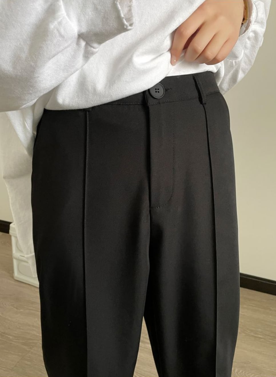 【動画あり】２WAY裾ボタンスリットストレートパンツ - select store mirror me【動画あり】２WAY裾ボタンスリットストレートパンツ185493540mirror meselect store mirror me185493540S