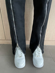 【動画あり】２WAYジップビッグスリットデニムパンツ - select store mirror me【動画あり】２WAYジップビッグスリットデニムパンツ185560678mirror meselect store mirror me185560678S