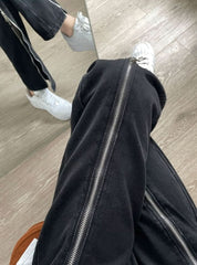 【動画あり】２WAYジップビッグスリットデニムパンツ - select store mirror me【動画あり】２WAYジップビッグスリットデニムパンツ185560678mirror meselect store mirror me185560678S