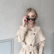 即納,購入後3営業日内発送！＜インスタグラマー様ご愛用＞【動画あり】トレンドショールデザイントレンチコート　 - select store mirror me即納,購入後3営業日内発送！＜インスタグラマー様ご愛用＞【動画あり】トレンドショールデザイントレンチコート　select store mirror meselect store mirror me252589539S