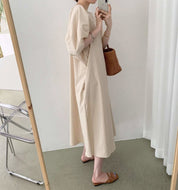 パフスリーブナチュラルラフワンピース　３色展開 - select store mirror meパフスリーブナチュラルラフワンピース　３色展開103538866mirror meselect store mirror me103538866ベージュ
