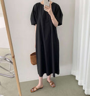 パフスリーブナチュラルラフワンピース　３色展開 - select store mirror meパフスリーブナチュラルラフワンピース　３色展開103538866mirror meselect store mirror me103538866ベージュ
