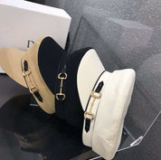 【動画あり】ゴールドバックルコットンキャスケット　３色展開 - select store mirror me【動画あり】ゴールドバックルコットンキャスケット　３色展開108233290mirror meselect store mirror me108233290ホワイト