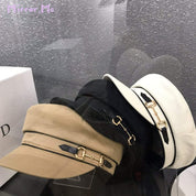【動画あり】ゴールドバックルコットンキャスケット　３色展開 - select store mirror me【動画あり】ゴールドバックルコットンキャスケット　３色展開108233290mirror meselect store mirror me108233290ホワイト