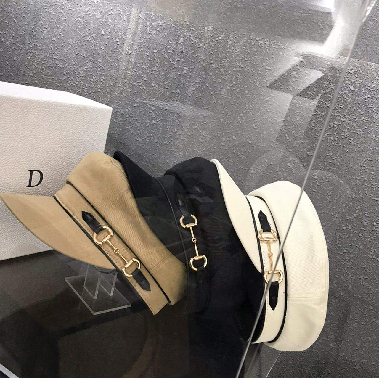 【動画あり】ゴールドバックルコットンキャスケット　３色展開 - select store mirror me【動画あり】ゴールドバックルコットンキャスケット　３色展開108233290mirror meselect store mirror me108233290ホワイト