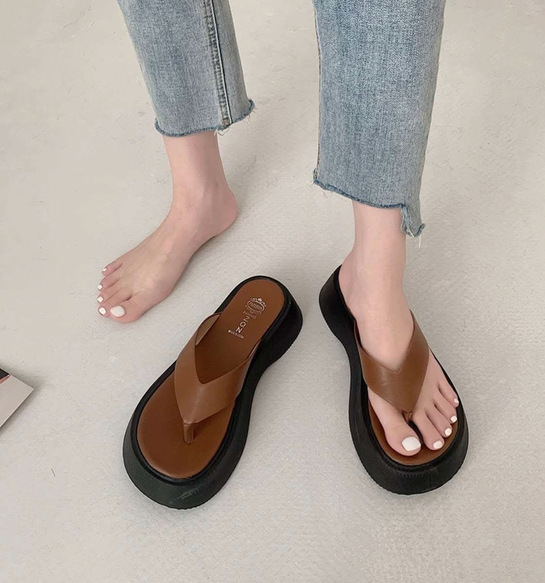 ＜防水加工！＞【動画あり】厚底ラウンドトゥビーチサンダル　３色展開 - select store mirror me＜防水加工！＞【動画あり】厚底ラウンドトゥビーチサンダル　３色展開125210544mirror meselect store mirror me125210544ホワイト 22.5cm