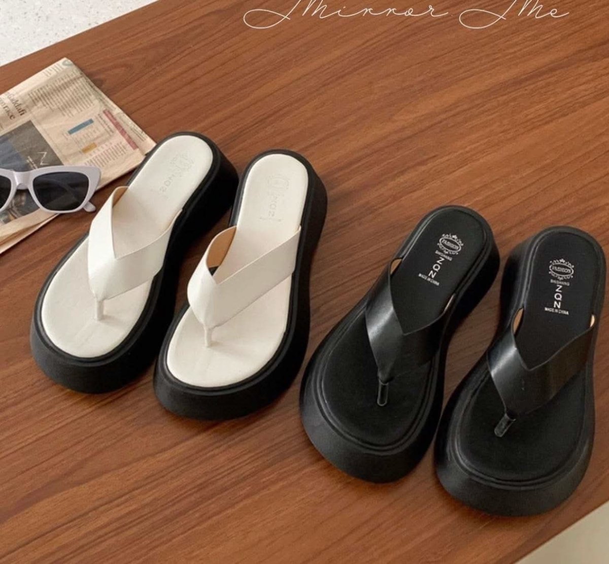 ＜防水加工！＞【動画あり】厚底ラウンドトゥビーチサンダル　３色展開 - select store mirror me＜防水加工！＞【動画あり】厚底ラウンドトゥビーチサンダル　３色展開125210544mirror meselect store mirror me125210544ホワイト 22.5cm