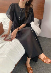 ＜キャミソール付き＞シースルーシフォンノーカラーワンピース　３色展開 - select store mirror me＜キャミソール付き＞シースルーシフォンノーカラーワンピース　３色展開132624805mirror meselect store mirror me132624805イエロー