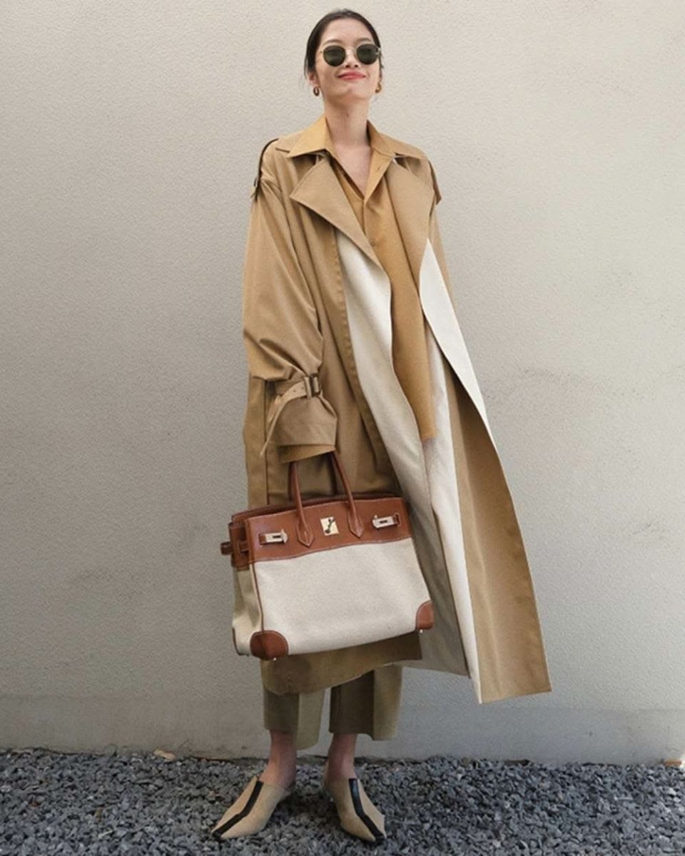 【極美品】ASTRAET アストラット トレンチコート オレンジブラウン アディダスオリジナルス adidas originals フェイクレザートレンチ