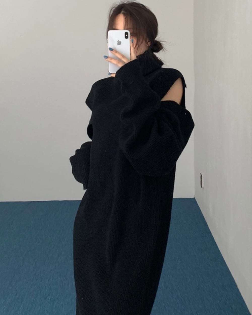 【動画あり】ショルダーカットボリュームニットワンピース　３色展開 - select store mirror me【動画あり】ショルダーカットボリュームニットワンピース　３色展開147572412mirror meselect store mirror me147572412オフホワイト