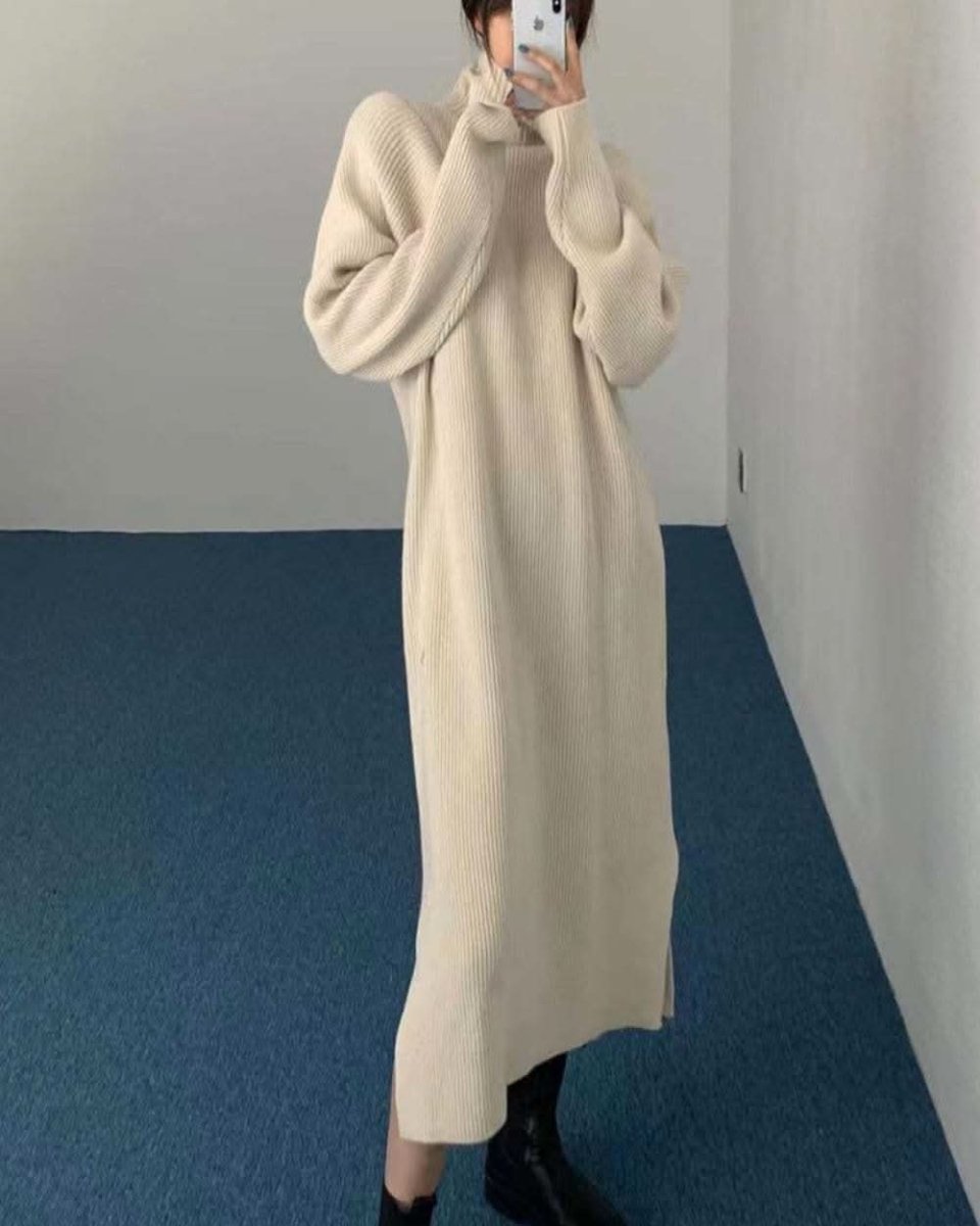 【動画あり】ショルダーカットボリュームニットワンピース　３色展開 - select store mirror me【動画あり】ショルダーカットボリュームニットワンピース　３色展開147572412mirror meselect store mirror me147572412オフホワイト