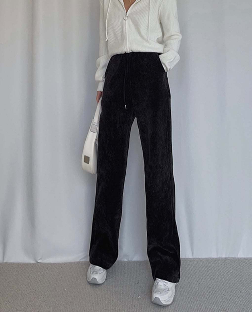 コーデュロイハイウエストパンツ　３色展開 - select store mirror meコーデュロイハイウエストパンツ　３色展開160192419mirror meselect store mirror me160192419ベージュ XS