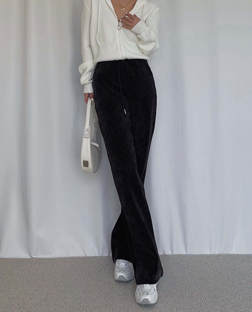 コーデュロイハイウエストパンツ　３色展開 - select store mirror meコーデュロイハイウエストパンツ　３色展開160192419mirror meselect store mirror me160192419ベージュ XS