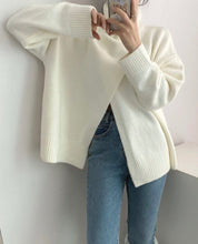 【上質ウール】タートルネックフロントスリットニット　３色展開 - select store mirror me【上質ウール】タートルネックフロントスリットニット　３色展開162065595mirror meselect store mirror me162065595ホワイト