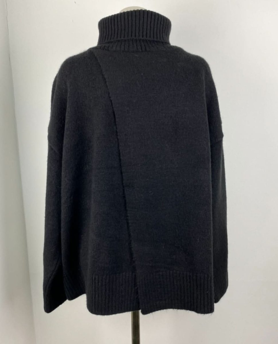 【上質ウール】タートルネックフロントスリットニット　３色展開 - select store mirror me【上質ウール】タートルネックフロントスリットニット　３色展開162065595mirror meselect store mirror me162065595ホワイト
