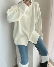 【上質ウール】タートルネックフロントスリットニット　３色展開 - select store mirror me【上質ウール】タートルネックフロントスリットニット　３色展開162065595mirror meselect store mirror me162065595ホワイト