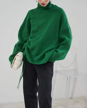 【動画あり】サイドカシュクールウールブレンドワイドニット　３色展開 - select store mirror me【動画あり】サイドカシュクールウールブレンドワイドニット　３色展開162786926mirror meselect store mirror me162786926グリーン