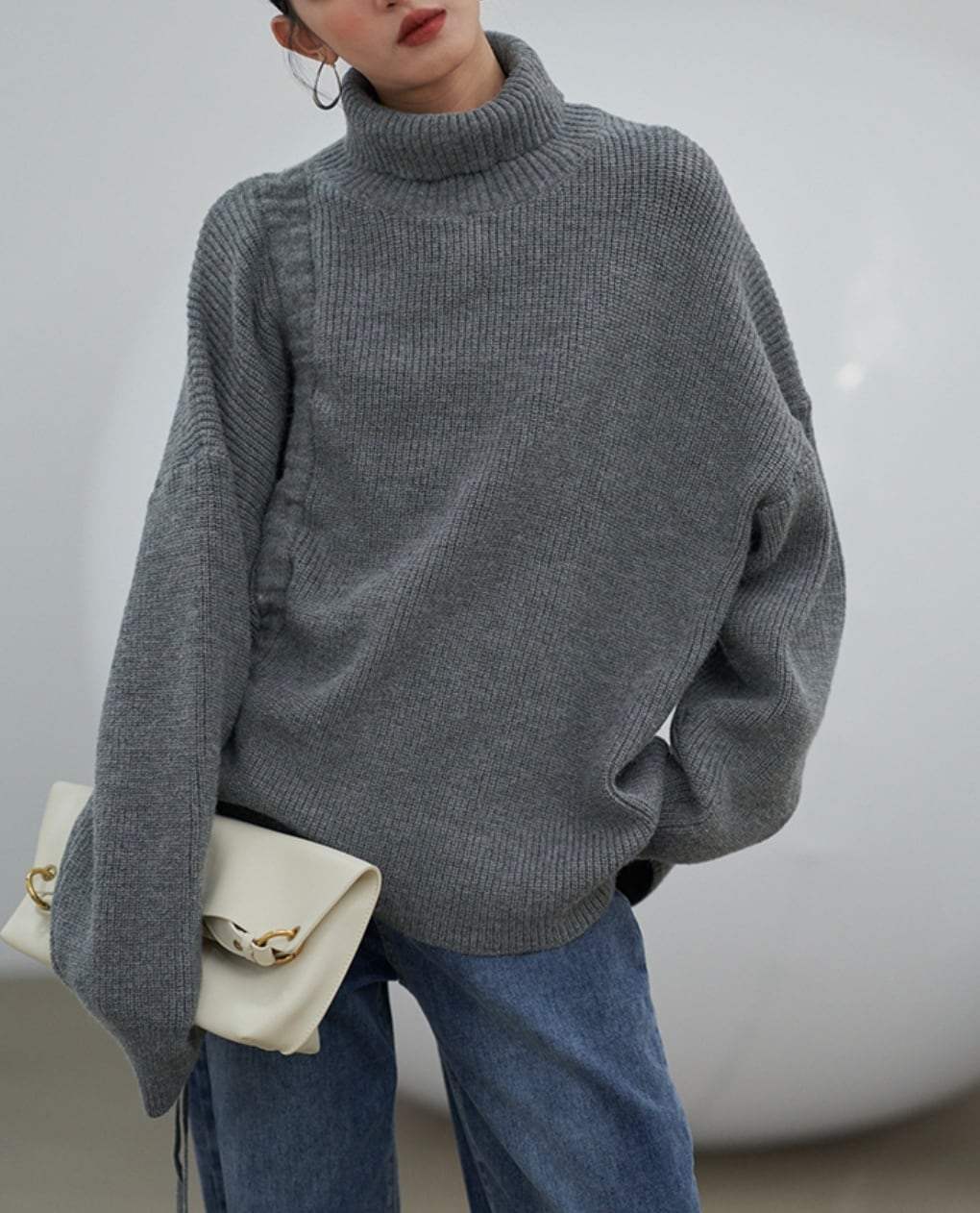 【動画あり】サイドカシュクールウールブレンドワイドニット　３色展開 - select store mirror me【動画あり】サイドカシュクールウールブレンドワイドニット　３色展開162786926mirror meselect store mirror me162786926グリーン
