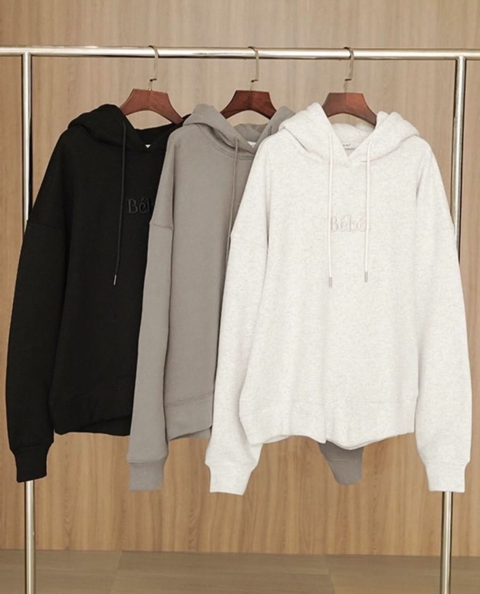 刺繍ロゴルーズシルエットコットンフードパーカー　３色展開 - select store mirror me刺繍ロゴルーズシルエットコットンフードパーカー　３色展開162886247mirror meselect store mirror me162886247オフホワイト