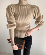 【上質ウール】タートルネック切り替えスリーブ美ラインニット　３色展開 - select store mirror me【上質ウール】タートルネック切り替えスリーブ美ラインニット　３色展開163661176mirror meselect store mirror me163661176ホワイト