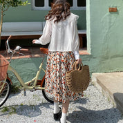 【動画あり】シースルーフランスレースブラウス　３色展開 - select store mirror me【動画あり】シースルーフランスレースブラウス　３色展開174651513mirror meselect store mirror me174651513ホワイト