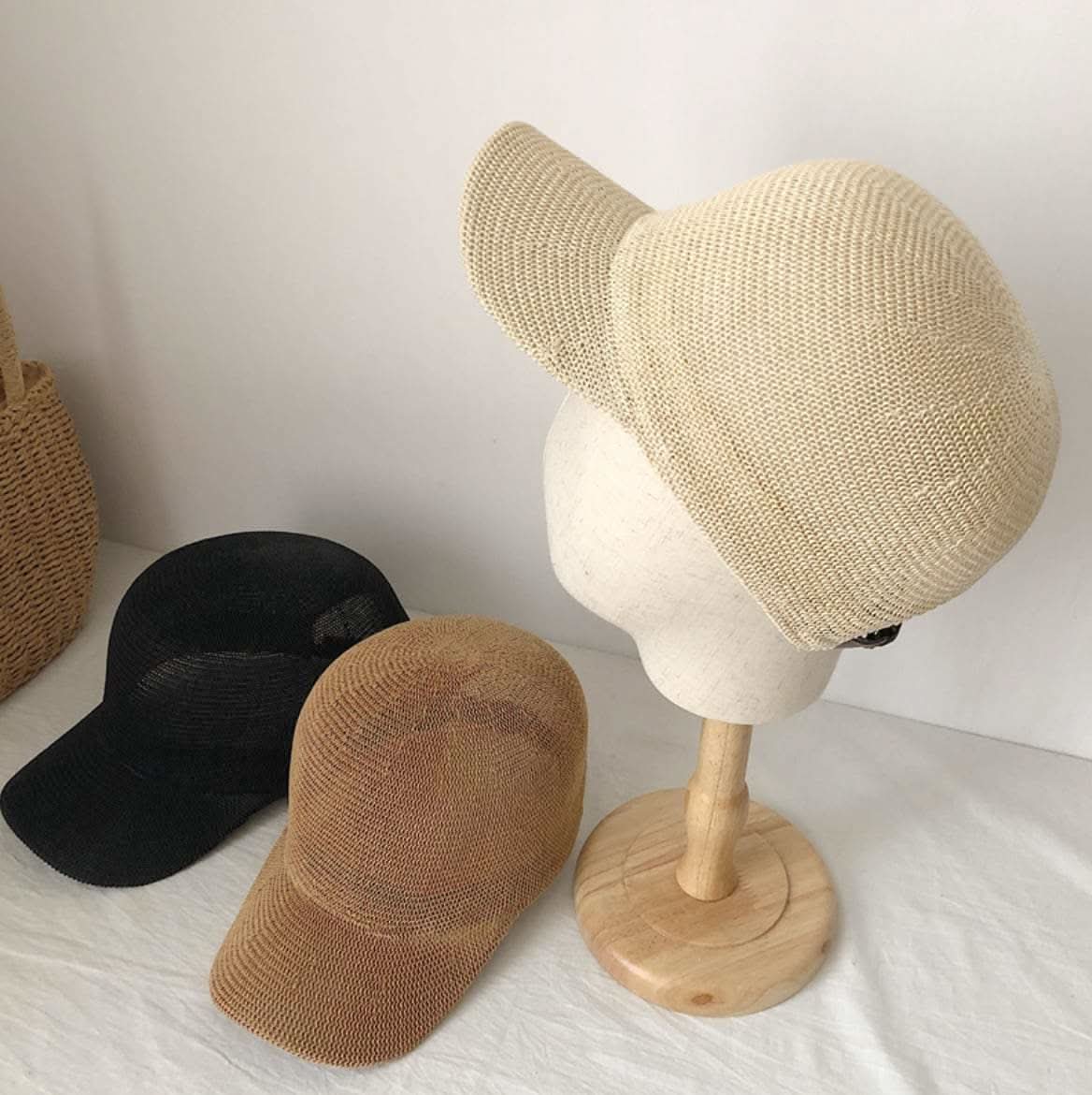 【動画あり】ストローシンプルキャップ帽　３色展開 - select store mirror me【動画あり】ストローシンプルキャップ帽　３色展開181190555mirror meselect store mirror me181190555ベージュ