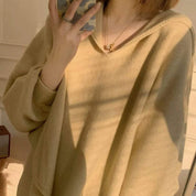 【動画あり】フーディゆるニットスカートセットアップ　３色展開 - select store mirror me【動画あり】フーディゆるニットスカートセットアップ　３色展開189842161mirror meselect store mirror me189842161ベージュ