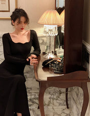 【動画あり】スクエアフロントオープンロングワンピース　３色展開 - select store mirror me【動画あり】スクエアフロントオープンロングワンピース　３色展開192047478mirror meselect store mirror me192047478キャメル
