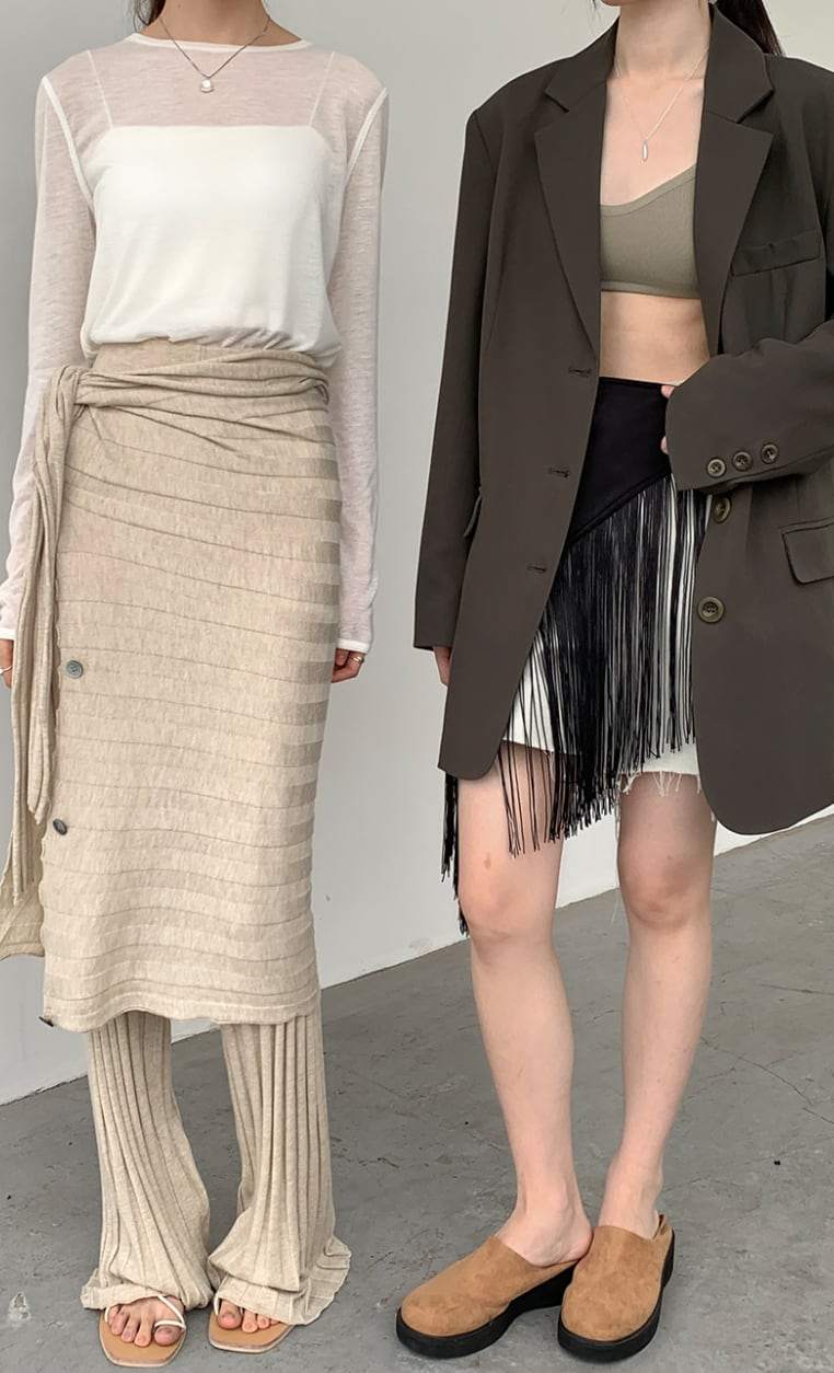 【動画あり】巻きプリーツニットロングパンツ　３色展開 - select store mirror me【動画あり】巻きプリーツニットロングパンツ　３色展開200958558mirror meselect store mirror me200958558ホワイト