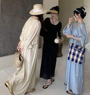 【動画あり】フロントクロスランタンスリーブマキシワンピース　３色展開 - select store mirror me【動画あり】フロントクロスランタンスリーブマキシワンピース　３色展開201175839mirror meselect store mirror me201175839アイボリー
