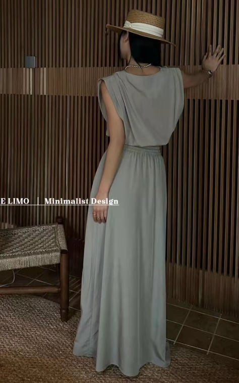 【動画あり】ノースリーブクロップド丈トップス＆スカートセットアップ　３色展開 - select store mirror me【動画あり】ノースリーブクロップド丈トップス＆スカートセットアップ　３色展開201651716mirror meselect store mirror me201651716ホワイト