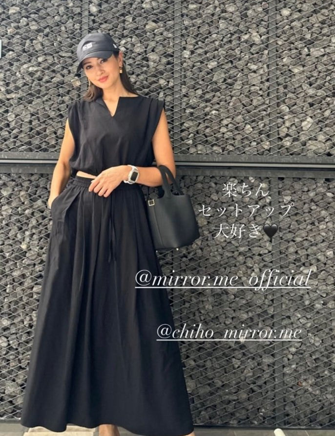 【動画あり】ノースリーブクロップド丈トップス＆スカートセットアップ　３色展開 - select store mirror me【動画あり】ノースリーブクロップド丈トップス＆スカートセットアップ　３色展開201651716mirror meselect store mirror me201651716ホワイト