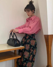 【動画あり】ランタンスリーブカッターシャツ　３色展開 - select store mirror me【動画あり】ランタンスリーブカッターシャツ　３色展開201819636mirror meselect store mirror me201819636ホワイト