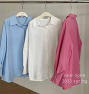 【動画あり】ランタンスリーブカッターシャツ　３色展開 - select store mirror me【動画あり】ランタンスリーブカッターシャツ　３色展開201819636mirror meselect store mirror me201819636ホワイト