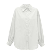 【動画あり】ランタンスリーブカッターシャツ　３色展開 - select store mirror me【動画あり】ランタンスリーブカッターシャツ　３色展開201819636mirror meselect store mirror me201819636ホワイト