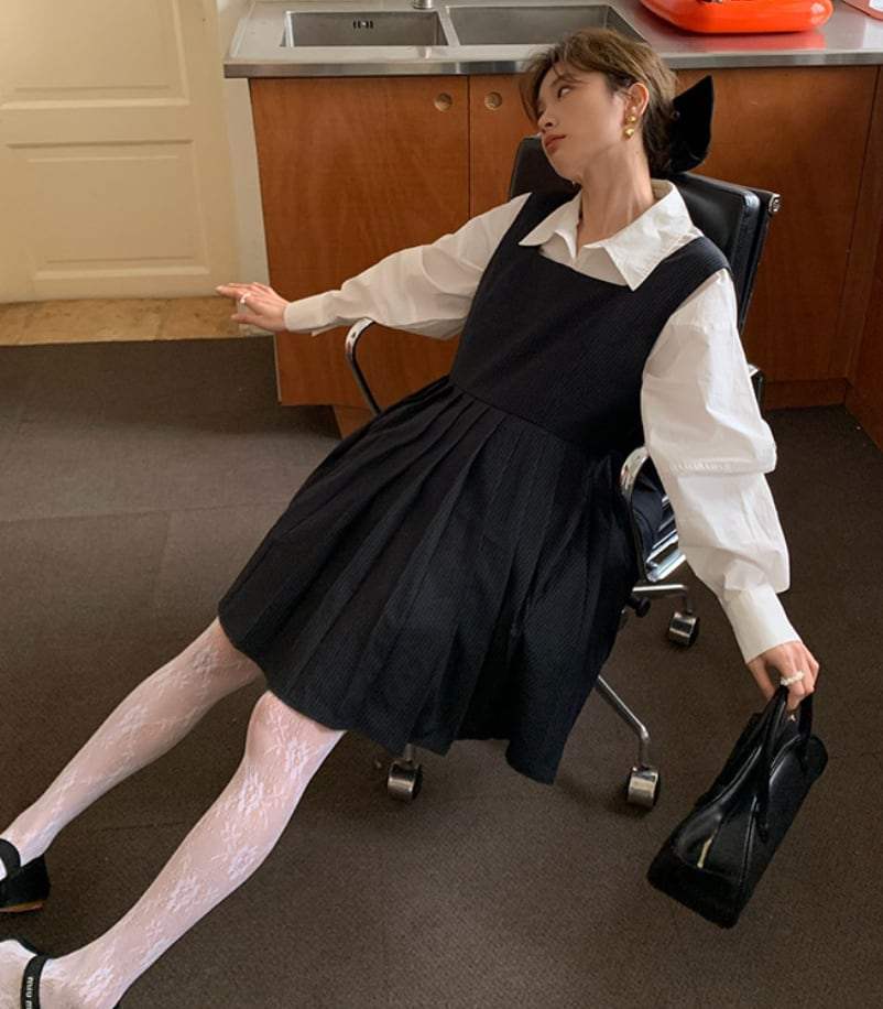 【動画あり】ランタンスリーブカッターシャツ　３色展開 - select store mirror me【動画あり】ランタンスリーブカッターシャツ　３色展開201819636mirror meselect store mirror me201819636ホワイト