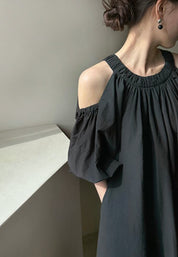 【大人気】ホルターネックカットスリーブマキシワンピース　３色展開 - select store mirror me【大人気】ホルターネックカットスリーブマキシワンピース　３色展開203424024mirror meselect store mirror me203424024ピンクS