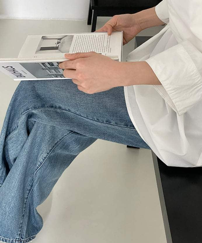 【動画あり】オーバーオフショルダーストレートトップス　３色展開 - select store mirror me【動画あり】オーバーオフショルダーストレートトップス　３色展開203427019mirror meselect store mirror me203427019ホワイト