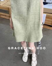 【動画あり】サックスタイルミニワンピース　３色展開 - select store mirror me【動画あり】サックスタイルミニワンピース　３色展開204229601mirror meselect store mirror me204229601グリーンS