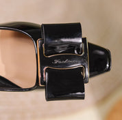 リボンワンポイントローヒールパンプス　３色展開 - select store mirror meリボンワンポイントローヒールパンプス　３色展開210116861mirror meselect store mirror me210116861ホワイト22cm