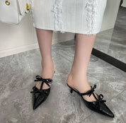【動画あり】ダブルリボンローヒールパンプス　３色展開 - select store mirror me【動画あり】ダブルリボンローヒールパンプス　３色展開210117545mirror meselect store mirror me210117545ホワイト22.5cm